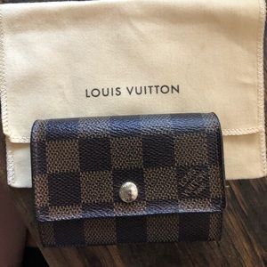 Porta-Cartões Louis Vuitton Damier Ebene